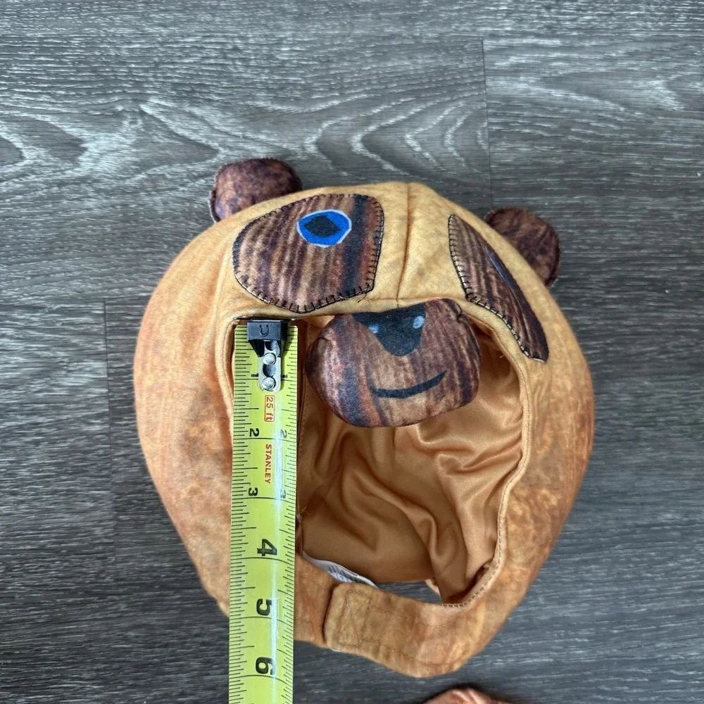 Rubies World of Eric Carle BROWN BEAR Halloween Costume Size 4T Toddler Unisex - Picture 8 of 16